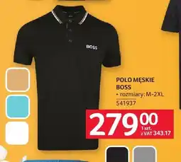Selgros Polo męskie BOSS oferta