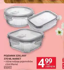 Selgros Pojemnik szklany 370ml Mariet oferta