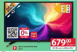 Selgros TV LED 43LFHD1850 Lin oferta