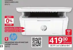 Selgros Urządzenie wielofunkcyjne LaserJet M140W HP oferta