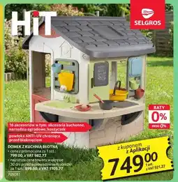 Selgros Domek z kuchnią błotną oferta