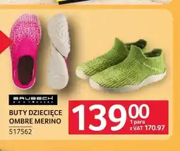 Selgros Buty dziecięce Ombre Merino Brubeck oferta