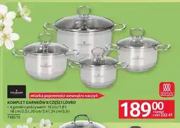 Selgros Komplet garnków 8 części Lovro Zwieger oferta