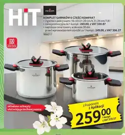 Selgros Komplet garnków 6 części Kompakt Zwieger oferta