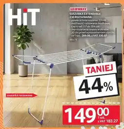 Selgros Suszarka Extendable 230 rozsuwana LEIFHEIT oferta