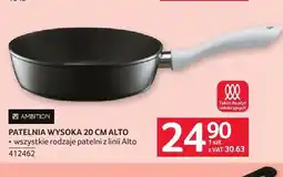 Selgros Patelnia wysoka 20cm Ambition Alto oferta