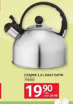 Selgros Czajnik 2,5l Daily Satin oferta