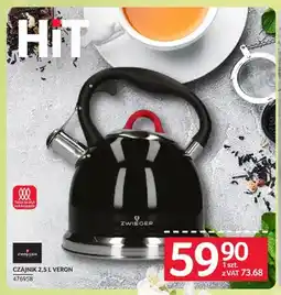 Selgros Czajnik ZWIEGER 2,5l Veron oferta