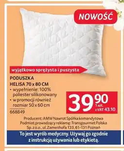Selgros Poduszka Helisa 70x80cm oferta