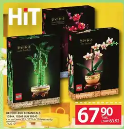 Selgros Klocki LEGO Botanicals 10344 oferta