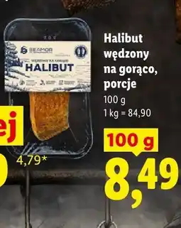 Lidl Halibut wędzony na gorąco oferta