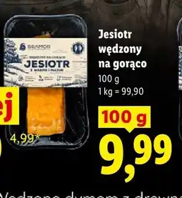 Lidl Jesiotr wędzony na gorąco oferta