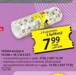 Selgros Taśma klejąca 18mm x 18,3m 8-pak oferta