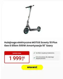Media Expert Hulajnoga elektryczna MOTUS Scooty 10 Plus Gen 6 oferta