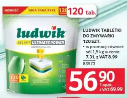 Selgros Ludwik Tabletki do zmywarki All in 1 Ultimate Power Lemon oferta