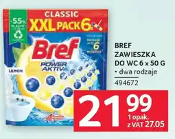 Selgros Bref Zawieszka do wc Power Aktiv Lemon oferta