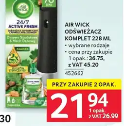 Selgros Air Wick Odświeżacz Komplet oferta