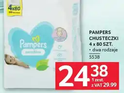 Selgros Pampers Sensitive Chusteczki oferta