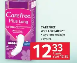 Selgros Carefree Plus Long Wkładki oferta