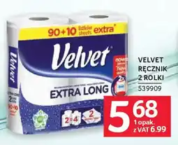 Selgros Velvet Ręcznik papierowy extra long oferta