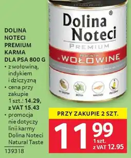 Selgros Dolina Noteci Premium Karma dla psa w wołowinie oferta