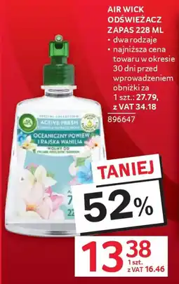 Selgros Air Wick Odświeżacz Zapas oferta