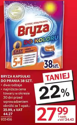 Selgros Bryza Kapsułki do prania do koloru oferta