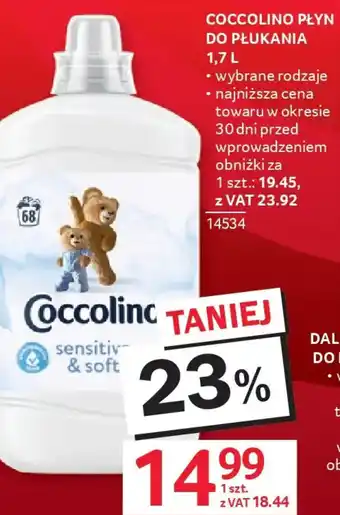 Selgros Coccolino Płyn do płukania oferta