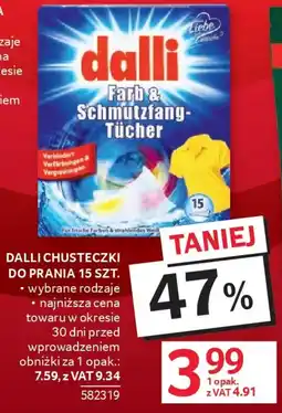 Selgros Dalli Chusteczki do prania oferta