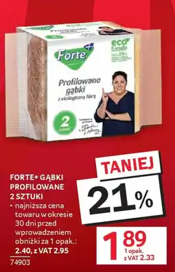 Selgros Forte Profilowane gąbki oferta