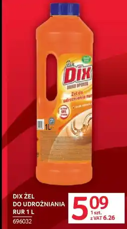 Selgros Dix Żel do udrożniania rur oferta