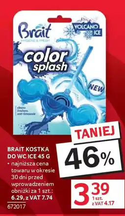 Selgros Brait Kostka do wc ice Color Splash Volcano Ice oferta