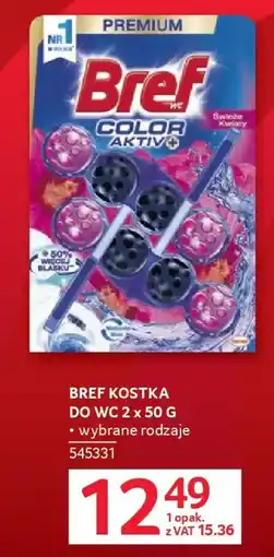 Selgros Bref Kostka do wc Color Aktiv Świeże Kwiaty oferta