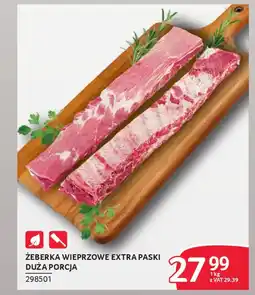 Selgros Żeberka wieprzowe extra paski duża porcja oferta