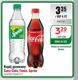 Eurocash Napój gazowany: Coca-Cola, Fanta, Sprite oferta