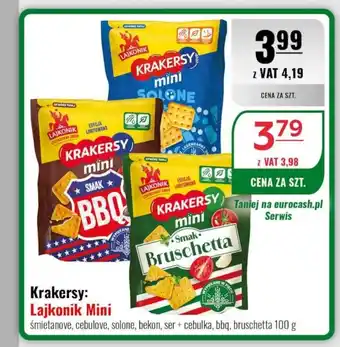 Eurocash Krakersy: Lajkonik Mini oferta