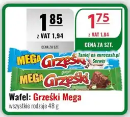 Eurocash Wafel: Grześki Mega oferta