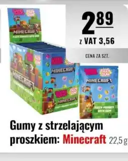 Eurocash Gumy z strzelającym proszkiem: Minecraft oferta