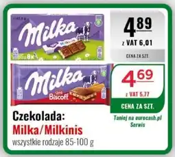 Eurocash Czekolada: milka/milkinis oferta