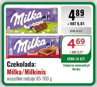 Czekolada: milka/milkinis