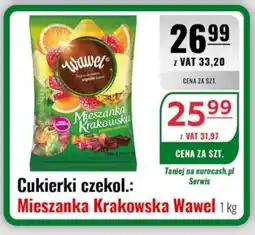 Eurocash Cukierki czekol.: Mieszanka Krakowska Wawel oferta