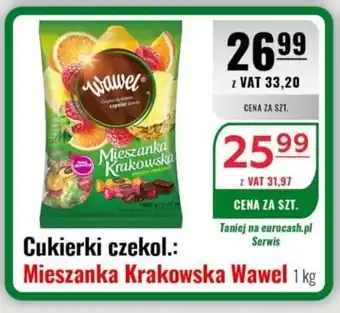 Eurocash Cukierki czekol.: Mieszanka Krakowska Wawel oferta
