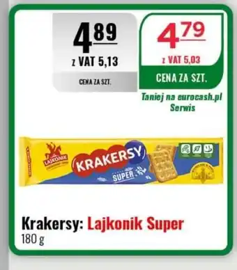 Eurocash Krakersy: Lajkonik Super oferta