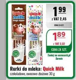 Eurocash Rurki do mleka: Quick Milk oferta