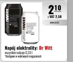 Eurocash Napój elektrolity: Dr Witt oferta