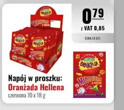 Eurocash Napój w proszku: Oranżada Hellena czerwona oferta