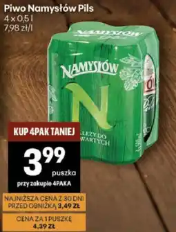 Delikatesy Centrum Piwo Namysłów Pils oferta