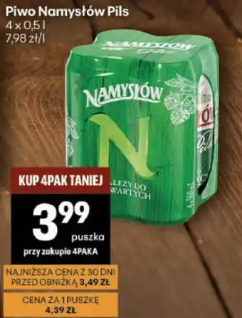 Delikatesy Centrum Piwo Namysłów Pils oferta