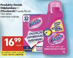Delikatesy Centrum Produkty Vanish Odplamiacz, Chusteczki oferta