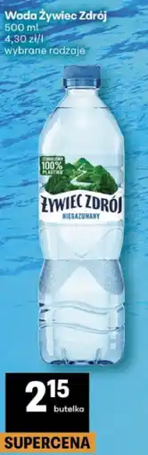 Delikatesy Centrum Woda Żywiec Zdrój oferta